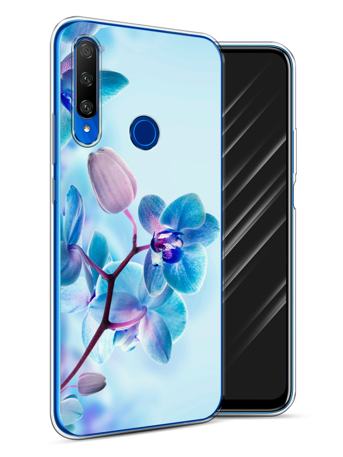 

Чехол Awog на Honor 9X Premium "Голубая орхидея", Разноцветный, 610650-8