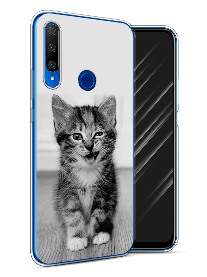 

Чехол Awog на Honor 9X Premium "Подмигивающий котенок", Разноцветный, 610650-1