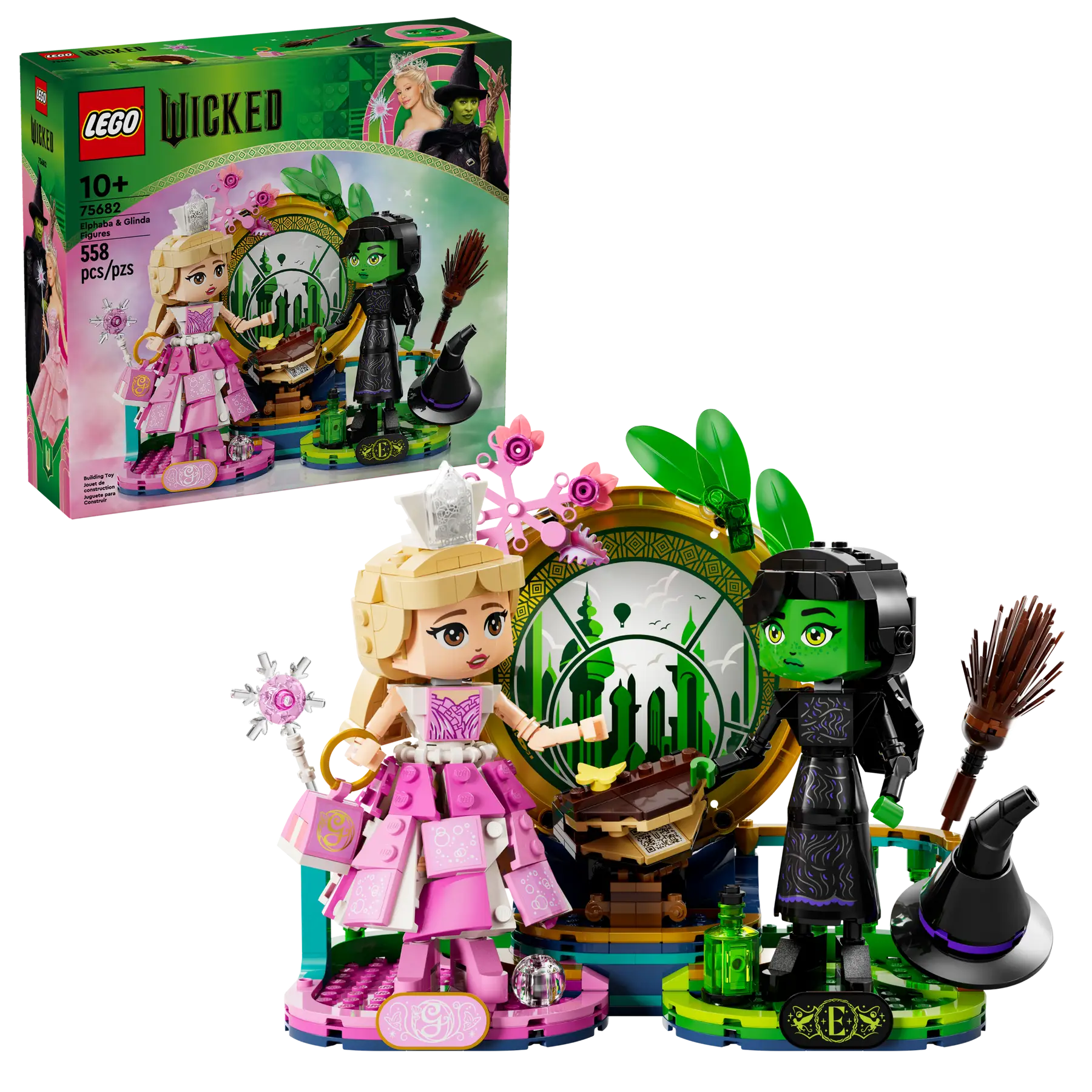 

Конструктор Lego Wicked Эльфаба и Глинда, 558 деталей, 75682