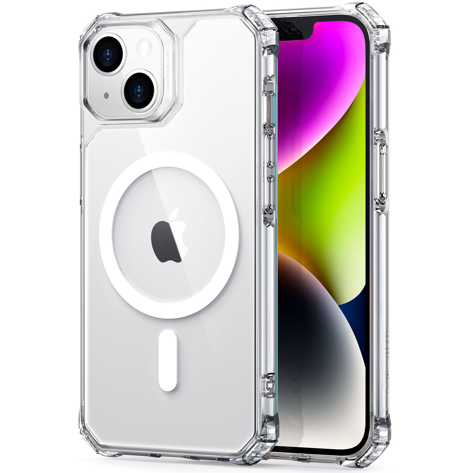 

Чехол-накладка ESR Air Armor Magsafe для iPhone 14 Plus пластиковый (прозрачный)