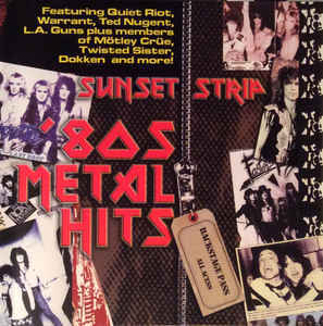 

VARIOUS ARITSTS: Sunset Strip '80s Metal Hits (cd)