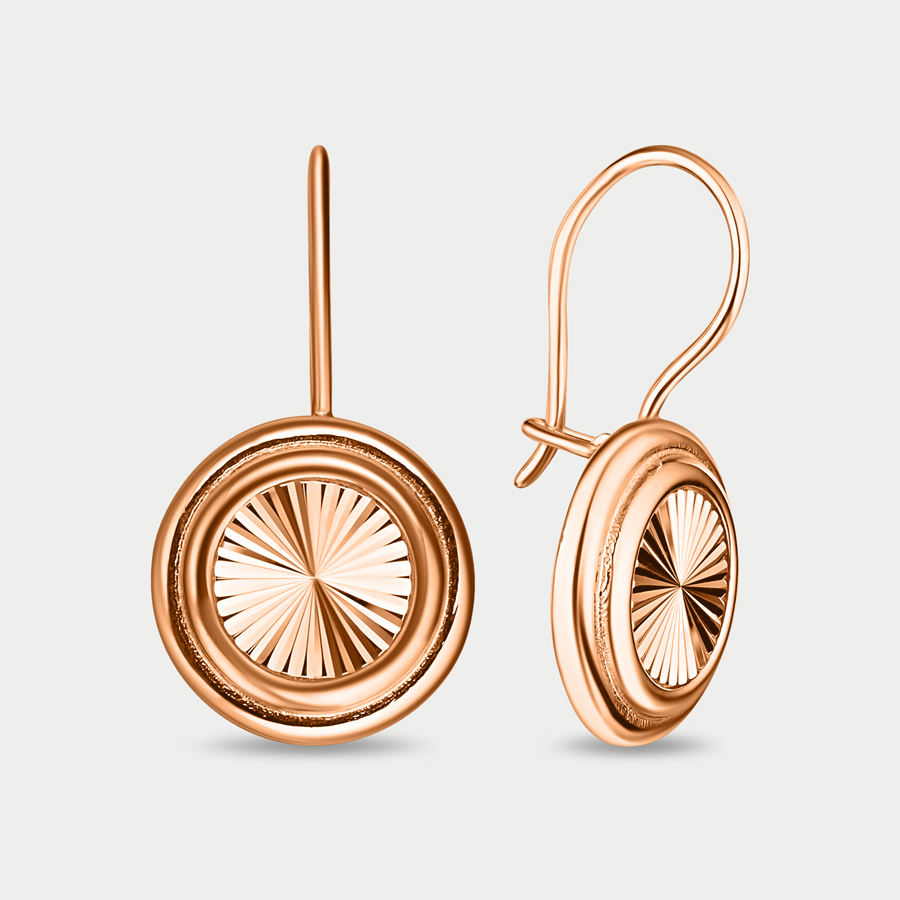 

Серьги из красного золота Красносельский Ювелир Сд3909, Сд3909