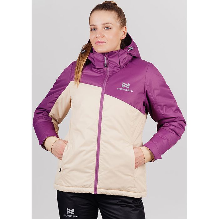 

Куртка женская NordSki Active бежевая XL, Бежевый, Active