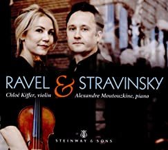 

KIFFER, CHLOE / MOUTOUZKINE, ALEXANDRE: Ravel & Stravinsky Works For Violin & Piano (cd)