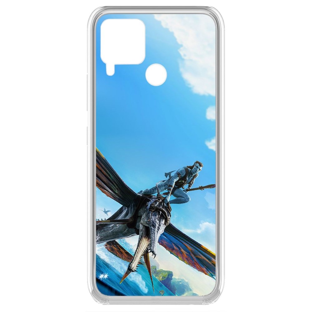 

Чехол-накладка кейс Аватар - Джейк на скимвинге для Realme C15