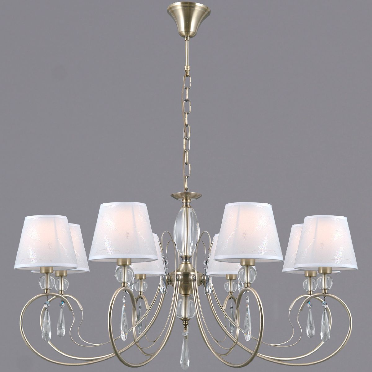 

Люстра Illumico IL0193-8PSQ-24 AB CASTOR