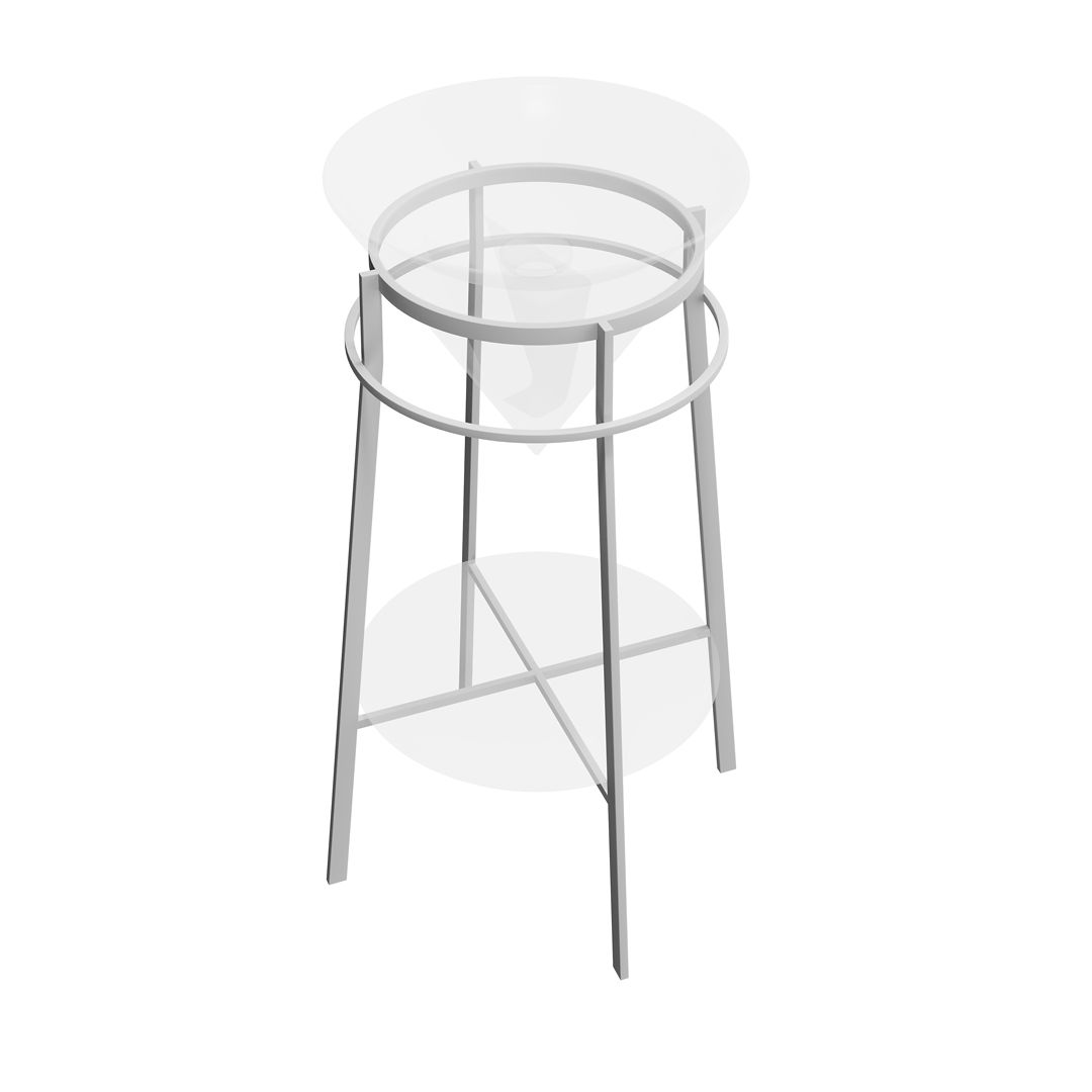 

CO.44/WHT.M Метал.структура CONO 44 белый матовый Цена за 1 шт., CONO