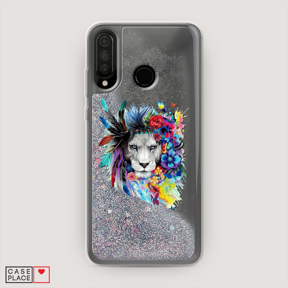 

Чехол Awog на Huawei P30 Lite/Honor 20S/Honor 20 Lite 2020 "Гавайский лев", Разноцветный, 611291-1