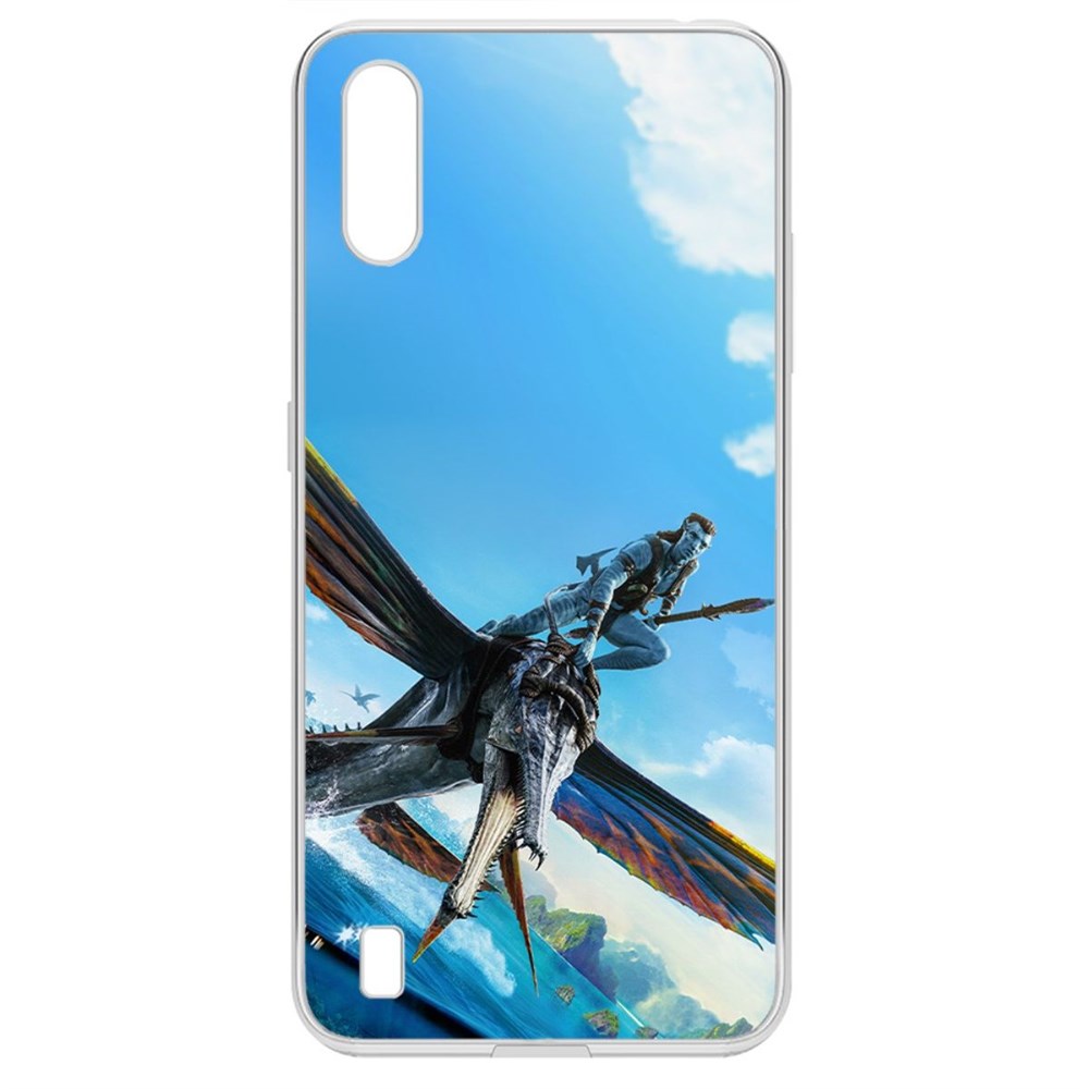 

Чехол-накладка кейс Аватар - Джейк на скимвинге для Samsung Galaxy A01 (A015)