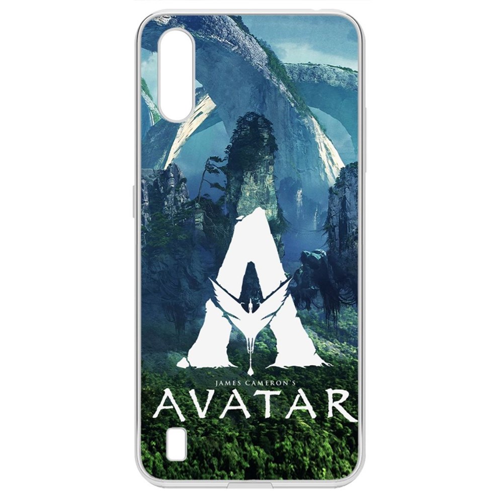 

Чехол-накладка кейс Аватар - Белое лого для Samsung Galaxy M01 (M015)