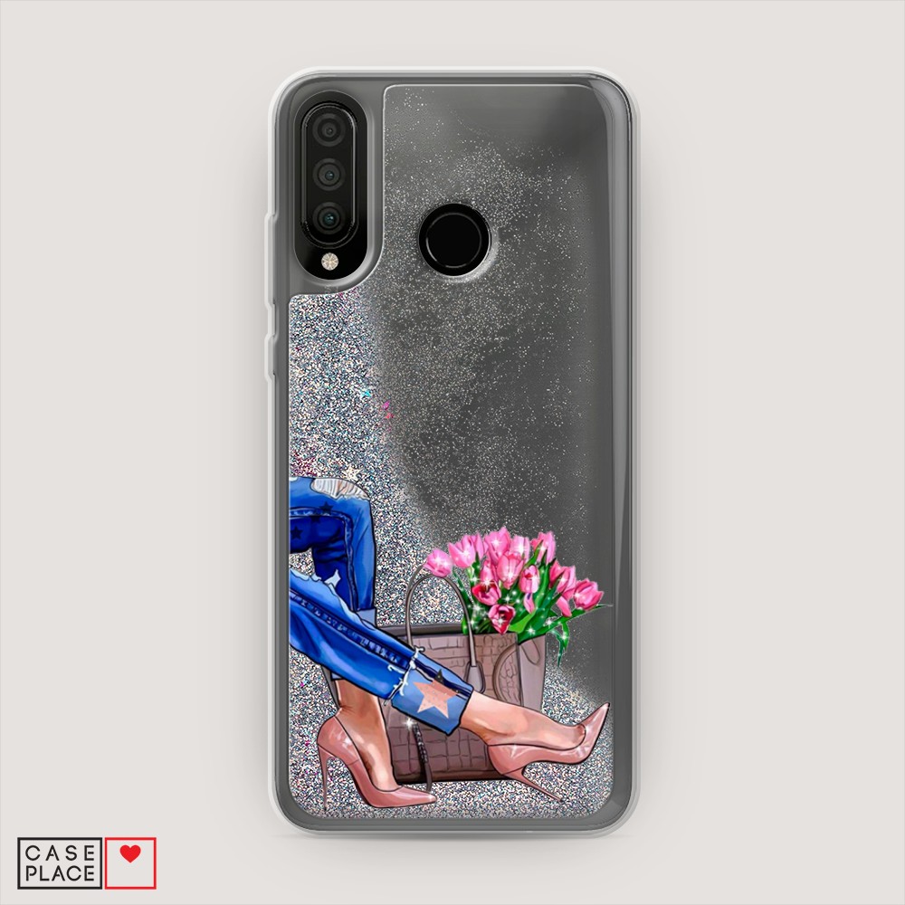 

Чехол Awog на Huawei P30 Lite/Honor 20S/Honor 20 Lite 2020 "Каблучки", Разноцветный, 611291-1