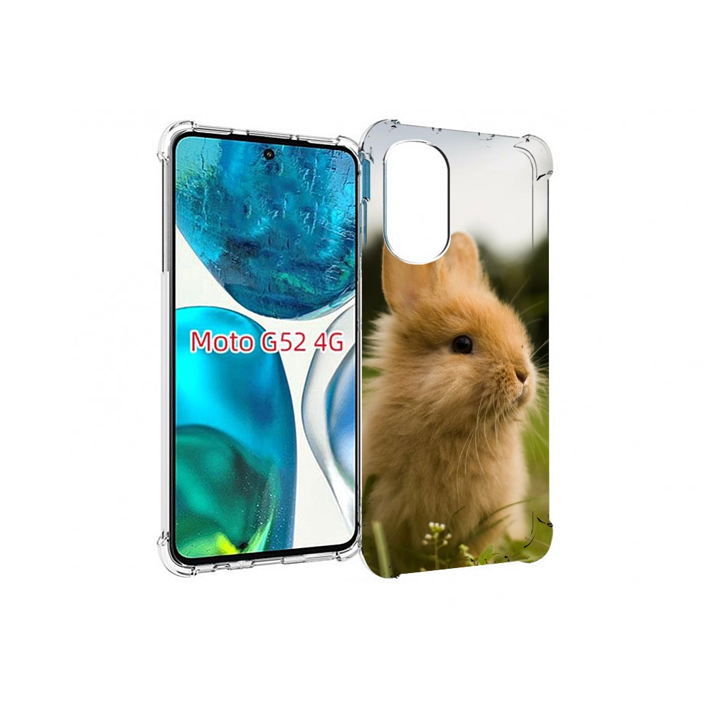 

Чехол MyPads Кролик для Motorola Moto G82 / Moto G52, Прозрачный, Tocco