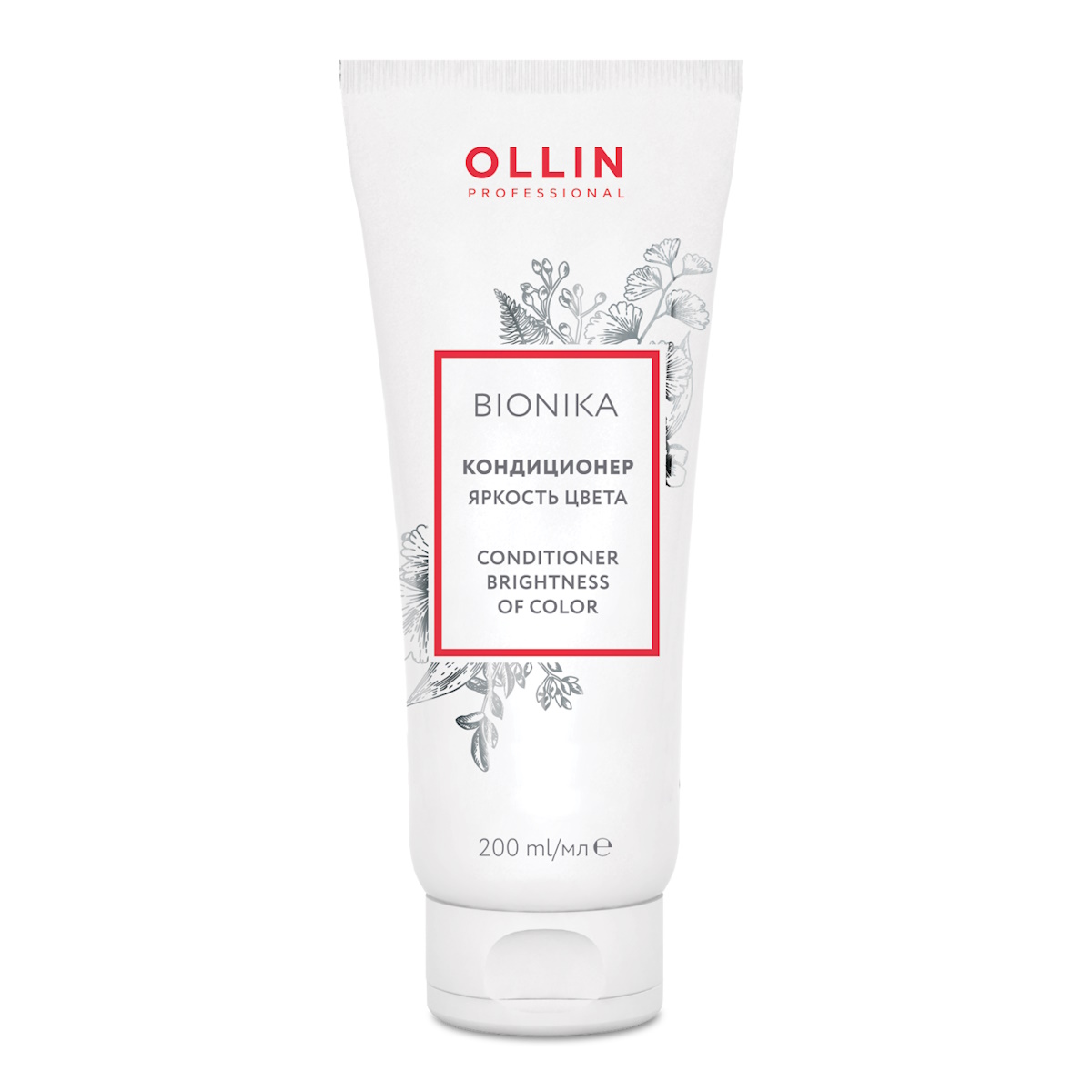 

Кондиционер для волос Ollin Professional BioNika Яркость цвета 200 мл