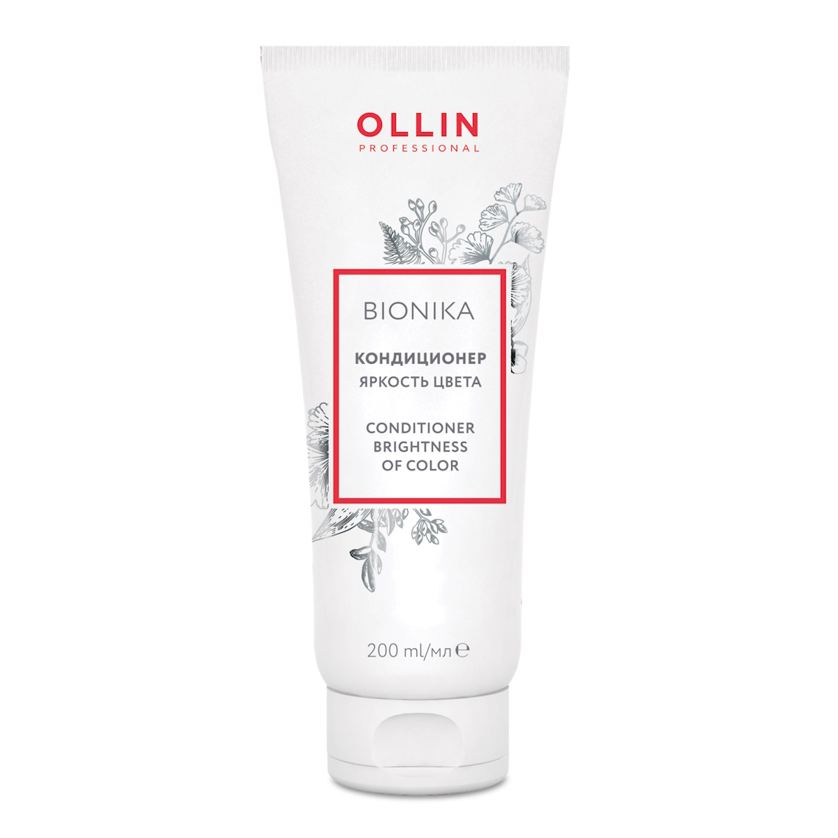 Кондиционер для волос Ollin Professional BioNika Яркость цвета 200 мл кондиционер для ежедневного применения ollin service line