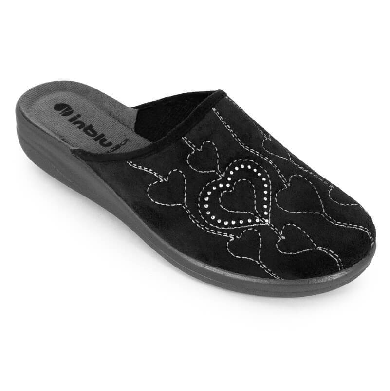 

Тапочки женские Inblu 300497304 черные 37 RU, 300497304