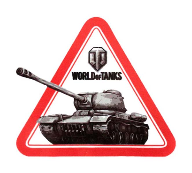 GOODSTICKER Наклейка на авто World of Tanks 12x12 см BI100150