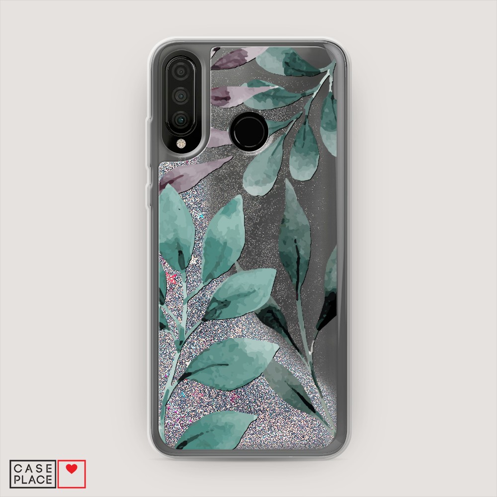 

Чехол Awog на Huawei P30 Lite/Honor 20S/Honor 20 Lite 2020 "Листы цветов", Разноцветный, 611291-1
