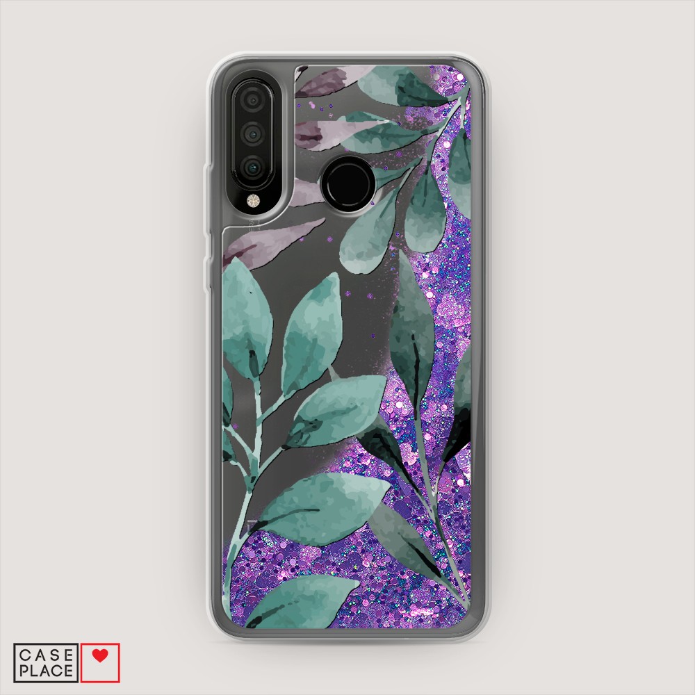 

Чехол Awog на Huawei P30 Lite/Honor 20S/Honor 20 Lite 2020 "Листы цветов", Разноцветный, 611292-1