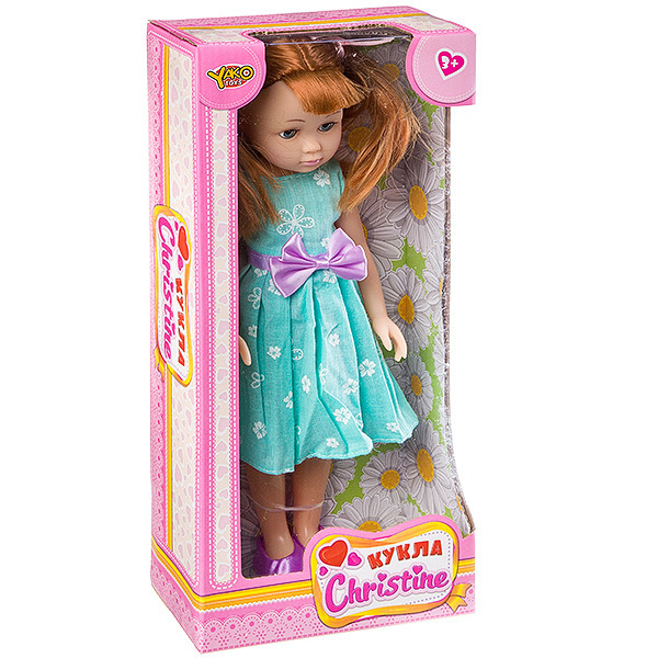 

Кукла Cristine 35 см, ВОХ 39х17х9 см, арт.M7578-4.