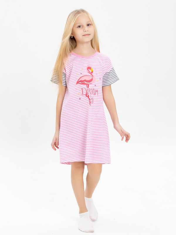 Сорочка ночная детская Liza Volkova 209741999, розовый, 158