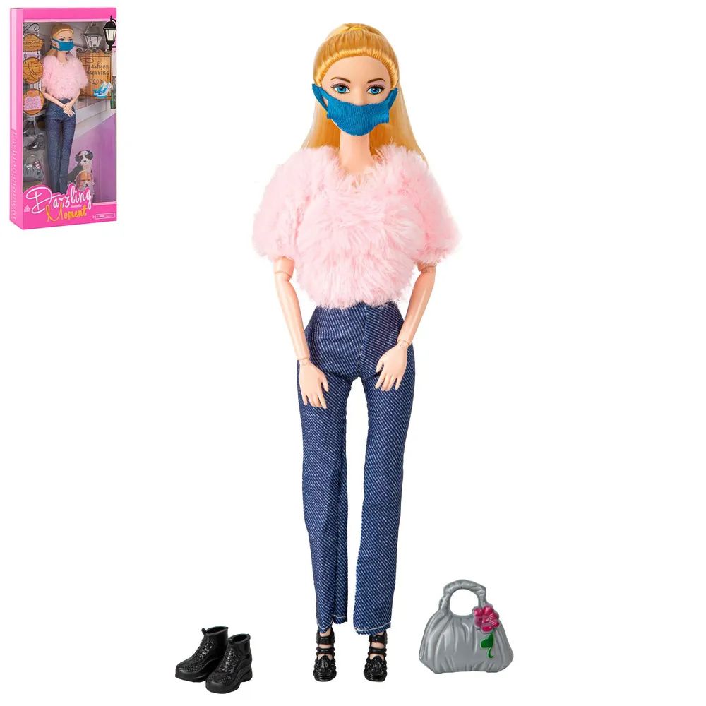 Кукла модельная шарнирная, 30 см., аксессуары, JB0210492