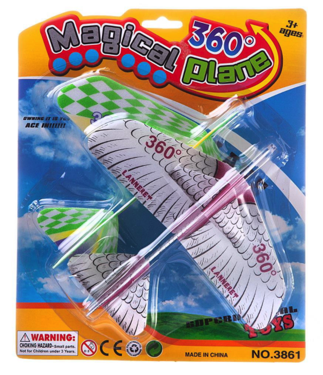 фото Самолет-планер junfa для игры на открытом воздухе junfa toys