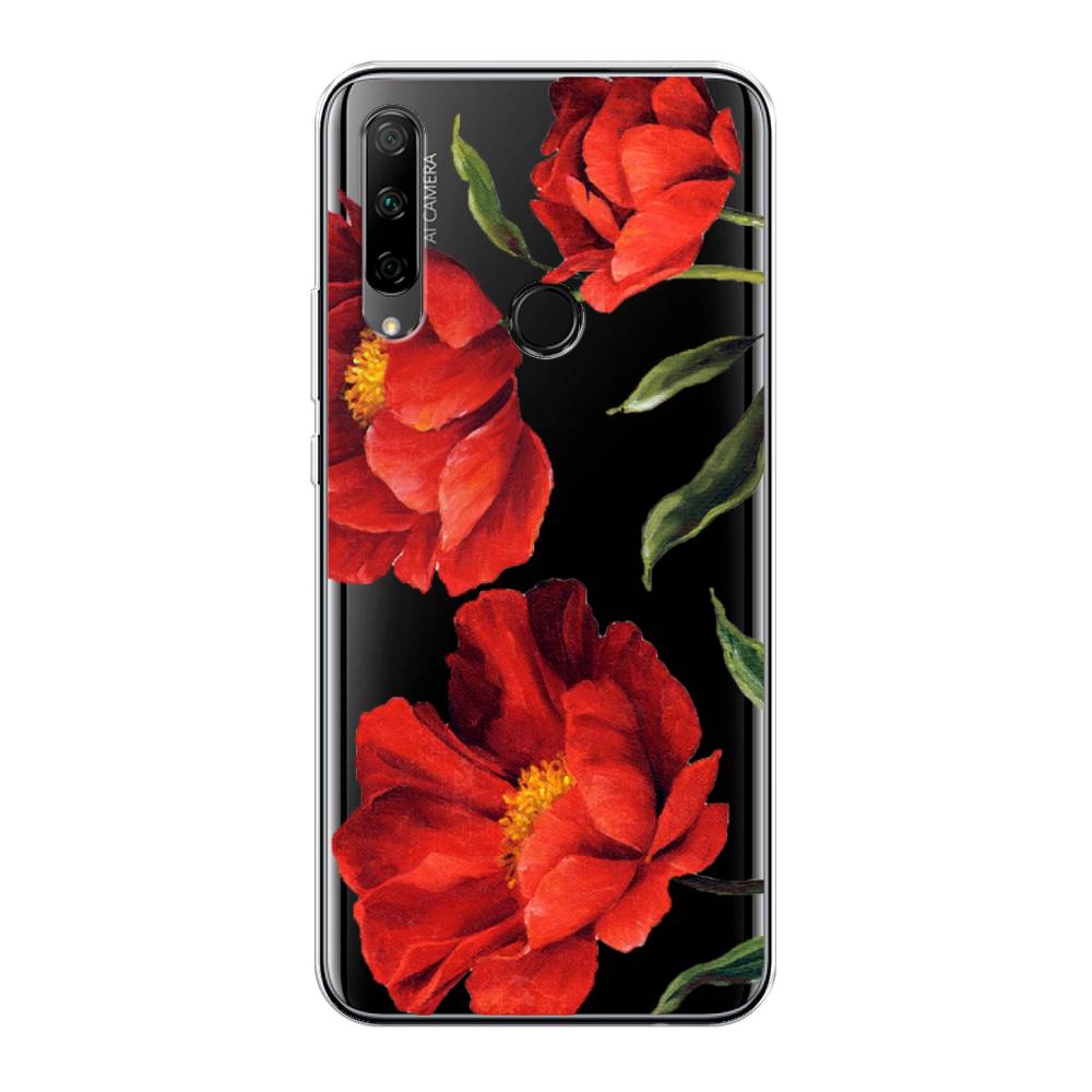 

Чехол Awog на Honor 9X Premium "Красные маки", Разноцветный, 610650-8