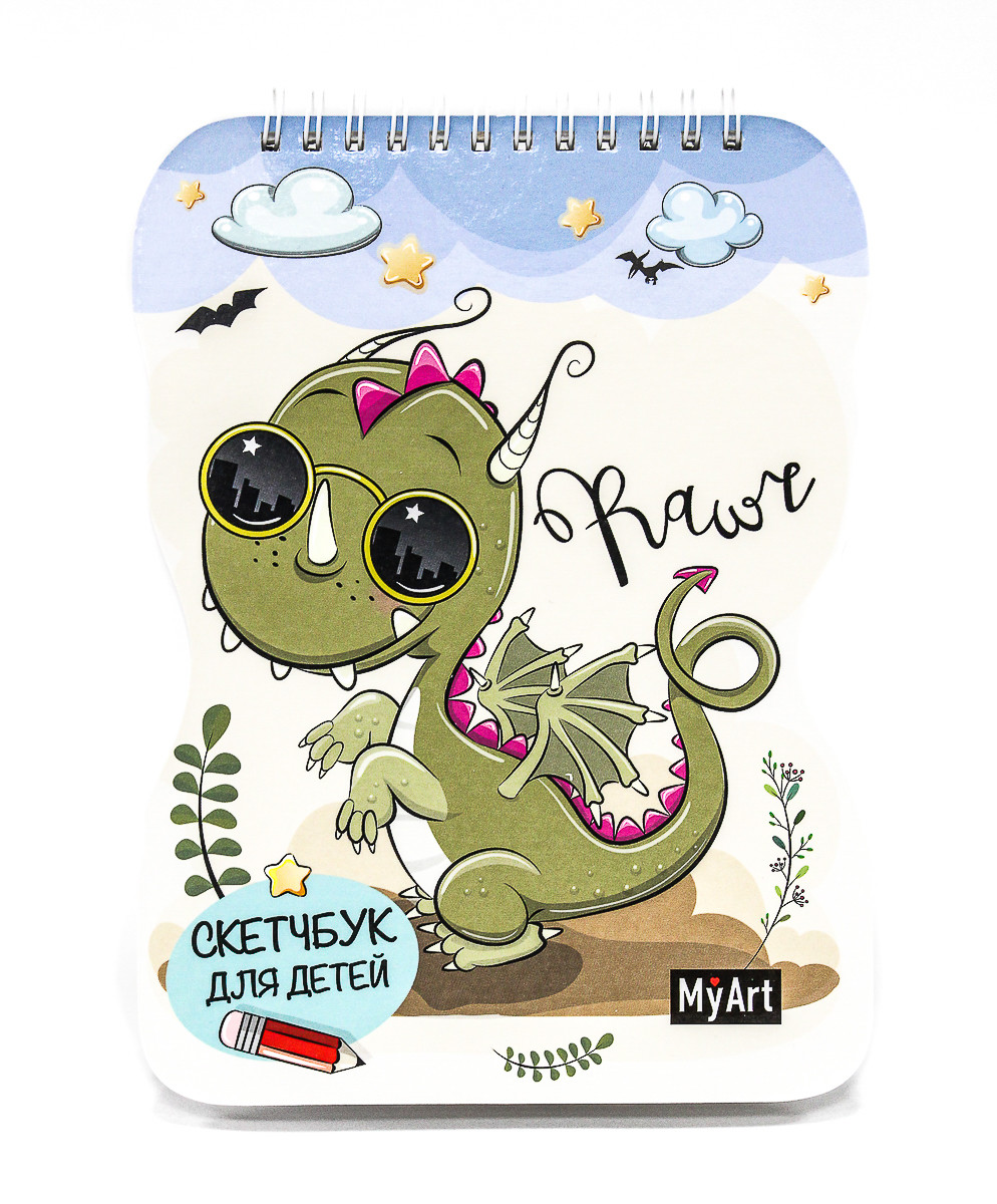 

Блокнот Проф-Пресс Скетчбук My Art Дракончик, 40 листов