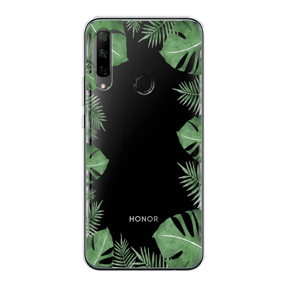 

Чехол Awog на Honor 9X Premium "Листья папоротника рамка", Разноцветный, 610650-8