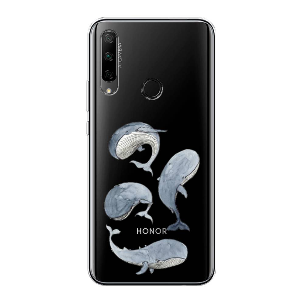 

Чехол Awog на Honor 9X Premium "Киты", Разноцветный, 610650-1