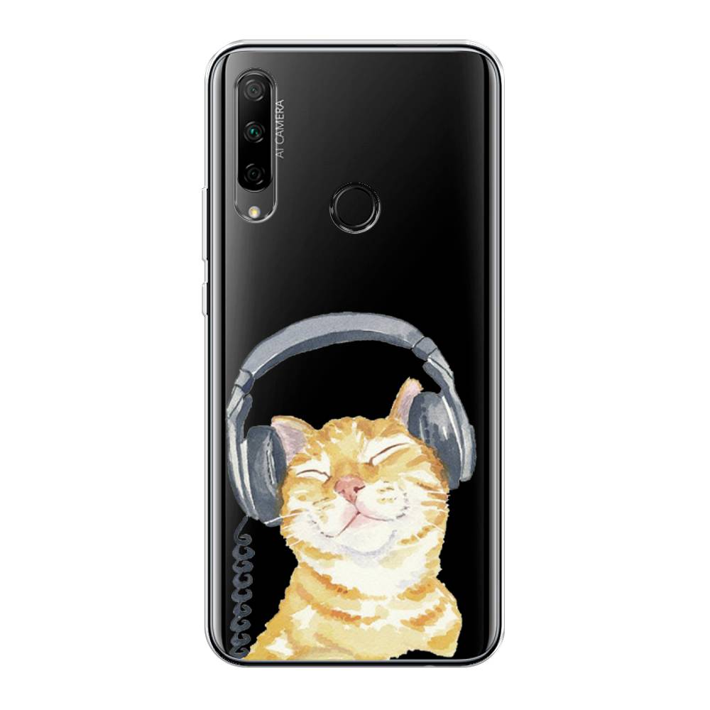 

Чехол Awog "Кот меломан" для Honor 9X Premium
