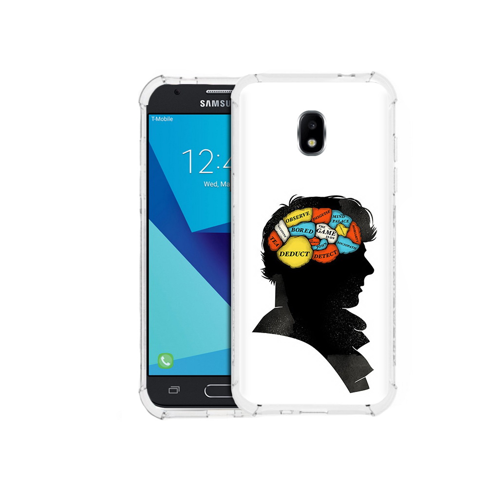 

Чехол MyPads Tocco для Samsung Galaxy J3 (2017) темный рисунок (PT74067.575.640), Прозрачный, Tocco
