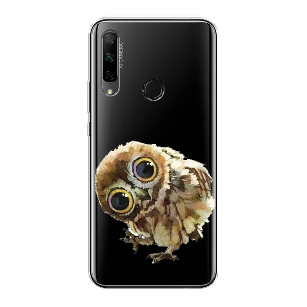 

Чехол Awog на Honor 9X Premium "Любопытный совенок", Разноцветный, 610650-1