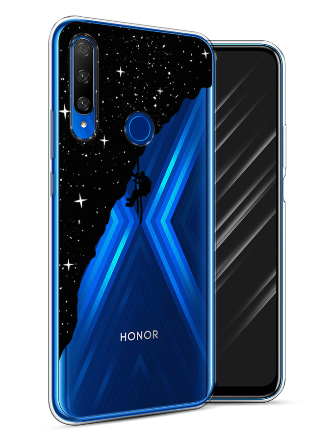 

Чехол Awog на Honor 9X Premium "Скалолаз в космосе", Разноцветный, 610650-4