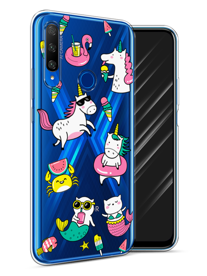 

Чехол Awog на Honor 9X Premium "На отдыхе", Разноцветный, 610650-2