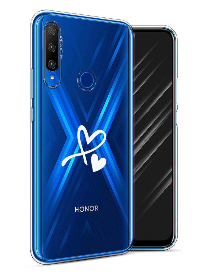 

Чехол Awog на Honor 9X Premium "Сердечко минимализм", Разноцветный, 610650-6