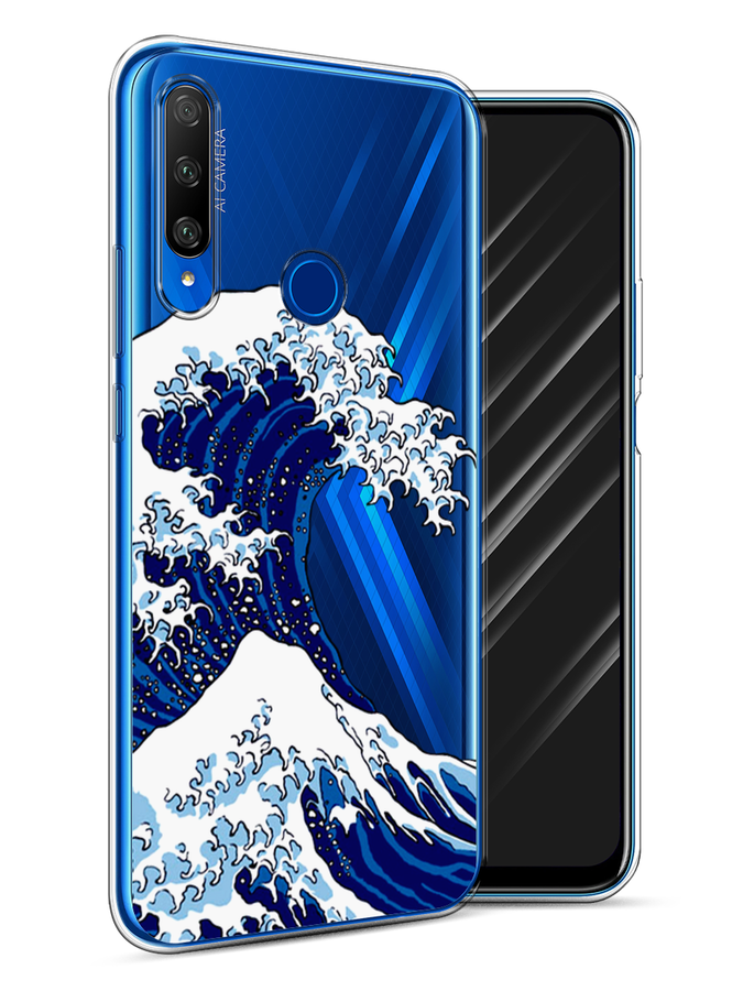 

Чехол Awog на Honor 9X Premium "Волна в Канагаве", Разноцветный, 610650-4