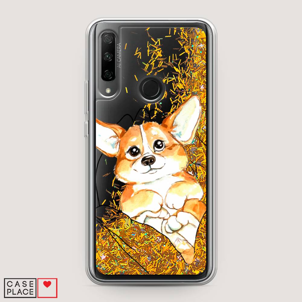

Чехол Awog на Honor 9X Premium "Корги в ладошках", Разноцветный, 610690-1