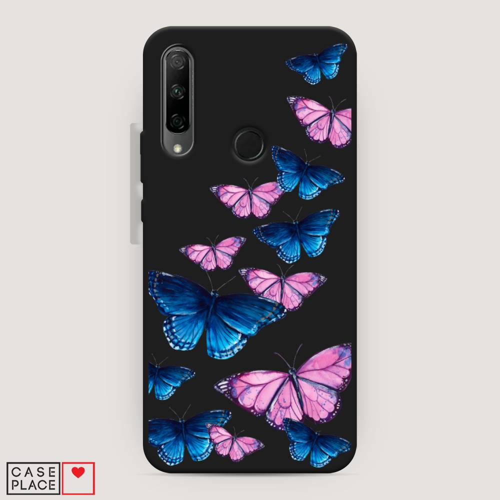 фото Чехол awog "полет бабочек" для honor 9x premium