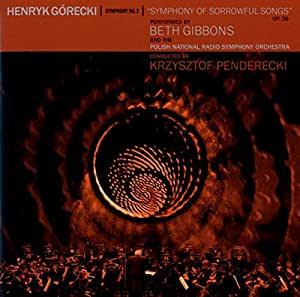 

BETH GIBBONS: Henryk Gorecki Symphony No.3 (cd)
