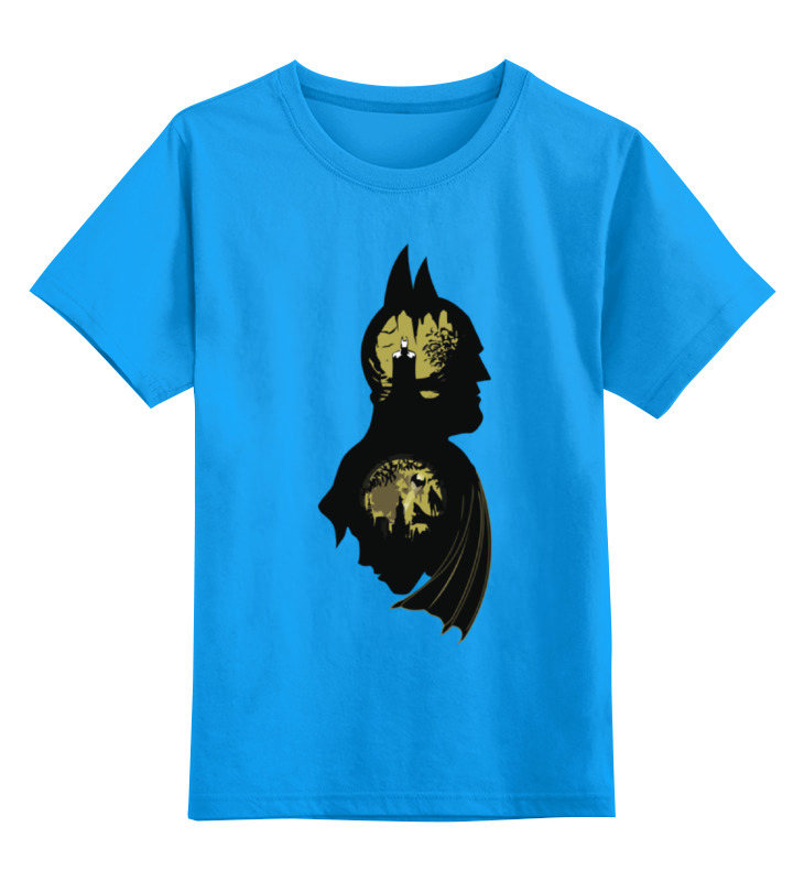 

Футболка детская Printio Бэтмен (batman) цв. голубой р. 152, Бэтмен (batman)