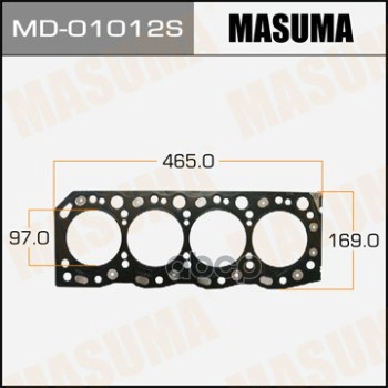 

MD-01012S_прокладка ГБЦ Toyota Hi-Ace/Hi-Lux/Land Cruiser 2.8D 3L 88>