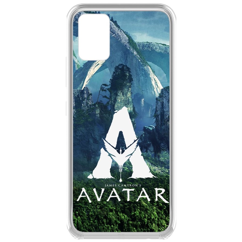 

Чехол-накладка кейс Аватар - Белое лого для Samsung Galaxy A71 (A715)