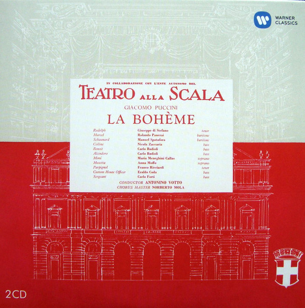 

CALLAS, MARIA: La Boheme (1956) - Original Jacket Card Sleeves