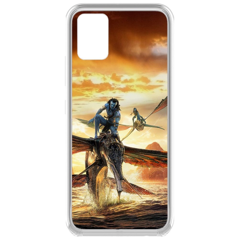 

Чехол-накладка кейс Аватар - Скимвинги для Samsung Galaxy A71 (A715)