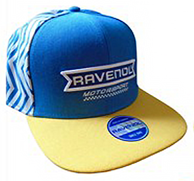 

Бейсболка RAVENOL RACER синий/желтый