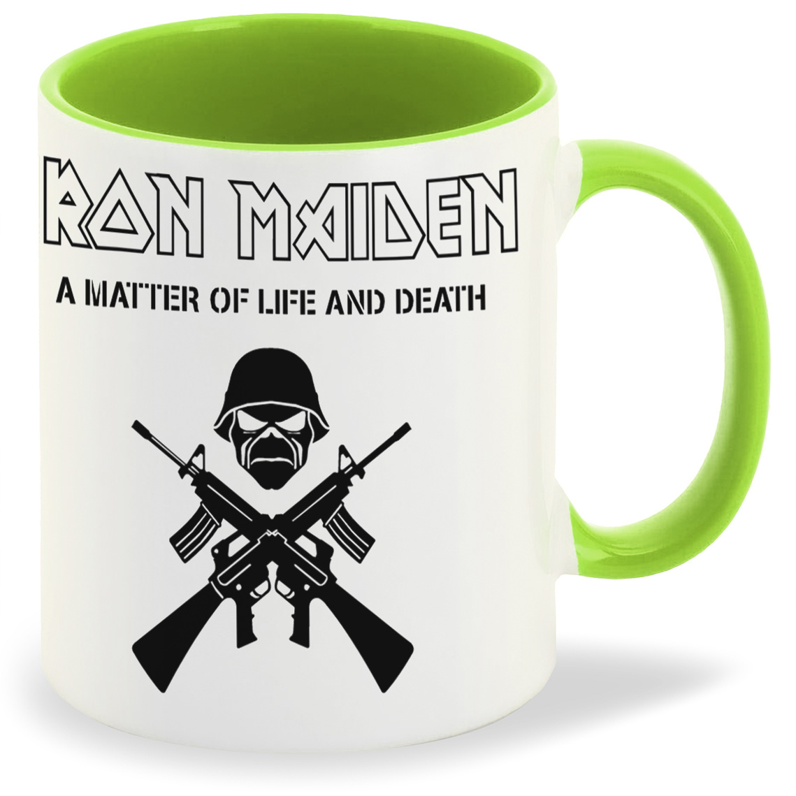 

Кружка CoolPodarok Iron maiden A matter of life and death, Iron maiden A matter of life and death