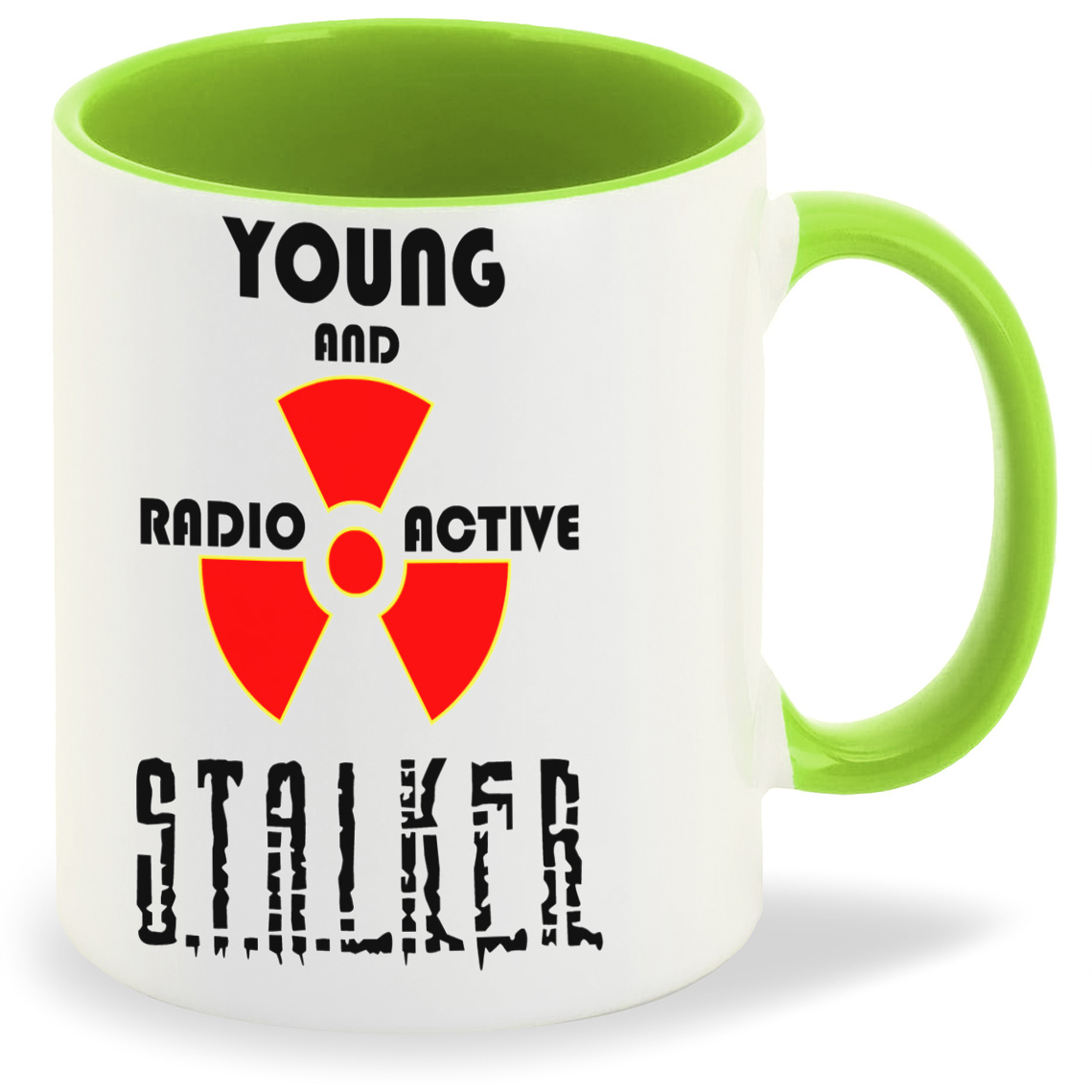 

Кружка CoolPodarok Young and radio active stalker, Young and radio active stalker