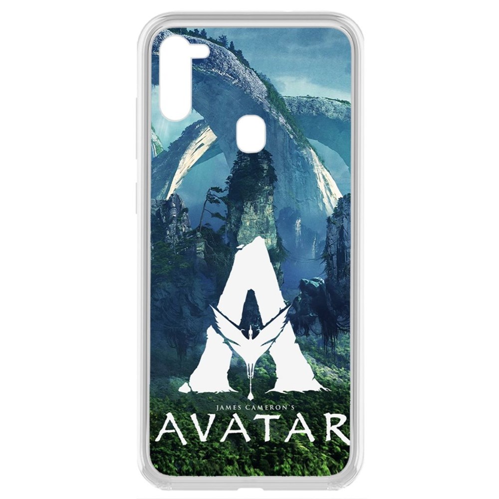 

Чехол-накладка кейс Аватар - Белое лого для Samsung Galaxy A11 (A115)