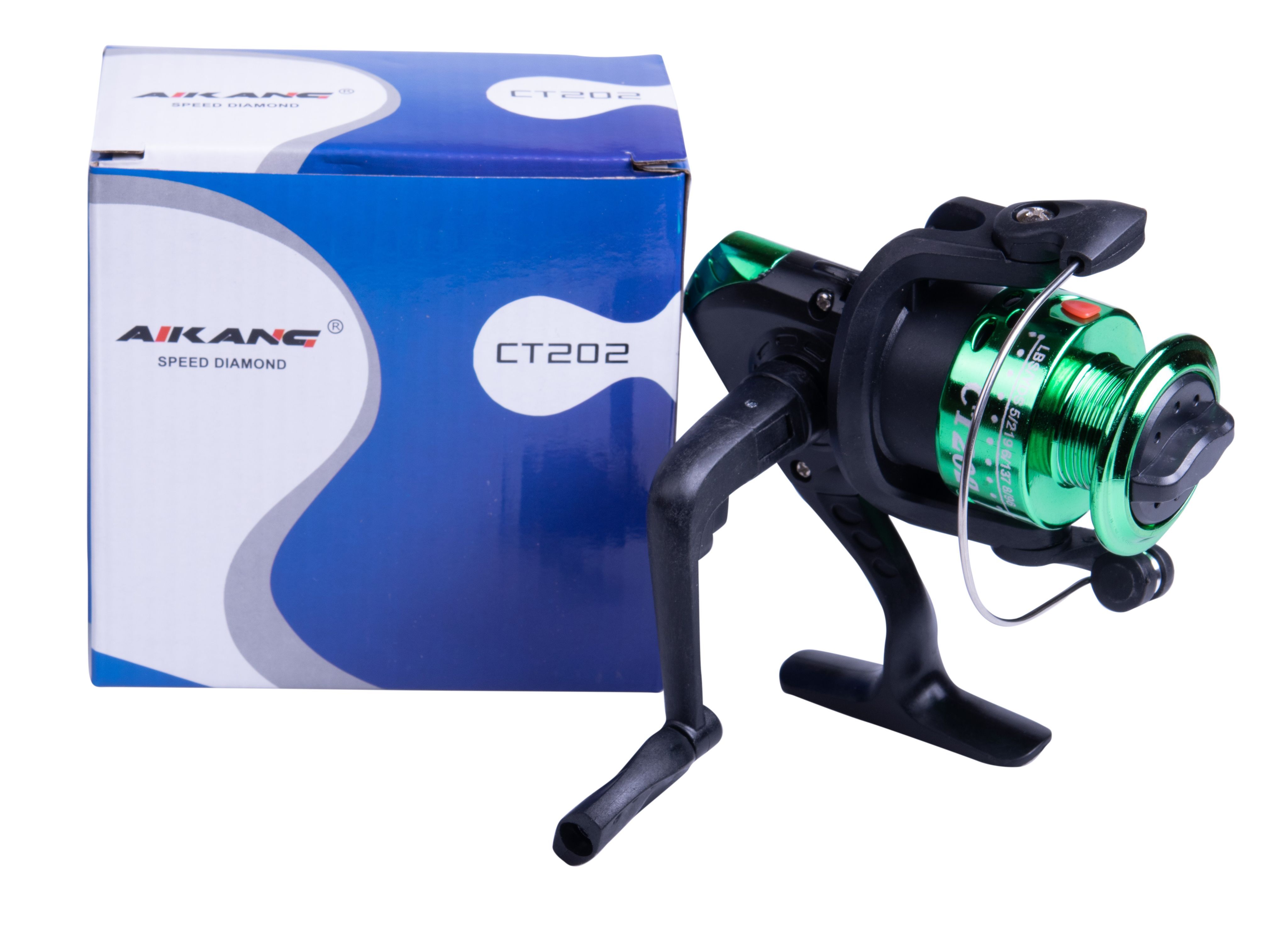 

Катушка для удочки AiKang Speed Diamond CT202, Зеленый, CT20x